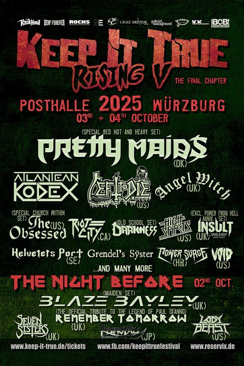 Keep It True Rising V - Warm-Up Show - Wrzburg - 02.10.2025 18:00