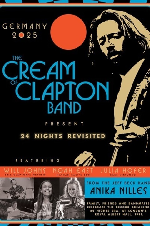 THE CREAM OF CLAPTON BAND - Perform the Very Best of Eric Clapton - Bensheim - 26.02.2025 20:00