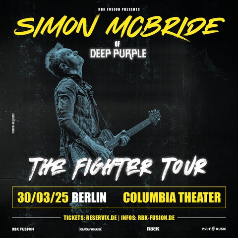 Simon McBride - The Fighter Tour 2025 - Berlin - 30.03.2025 19:00