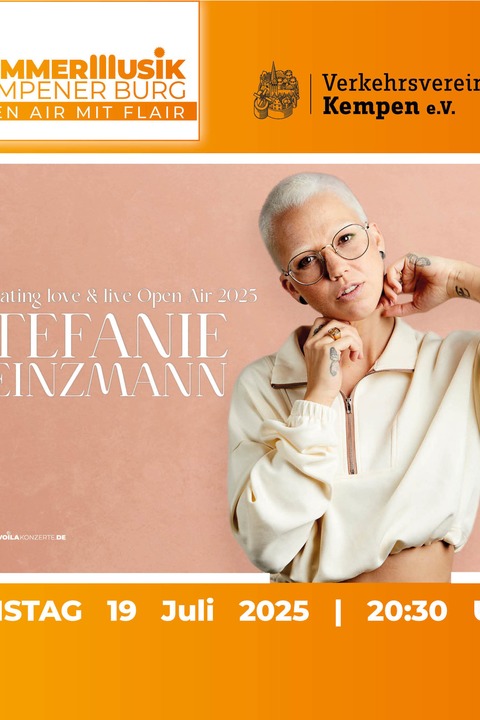 Stefanie Heinzmann - Celebrating Love & Live Open Air 2025 - Kempen - 19.07.2025 20:30
