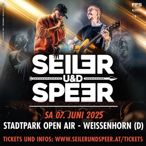 Seiler und Speer - Stadtpark Open Air 2025 - Weienhorn - 07.06.2025 20:00