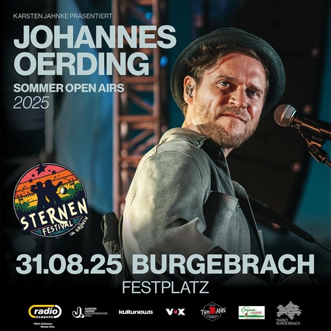 Johannes Oerding - Sommer Open Airs 2025 - Burgebrach - 31.08.2025 18:30