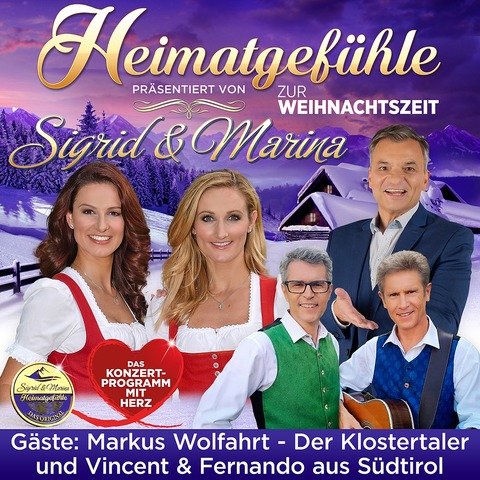 Heimatgefhle zur Weihnachtszeit - Das Konzertprogramm mit Herz prsentiert von Sigrid & Marina - Calau - 29.11.2025 15:00