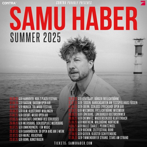 Samu Haber - Northeim - 15.08.2025 19:00