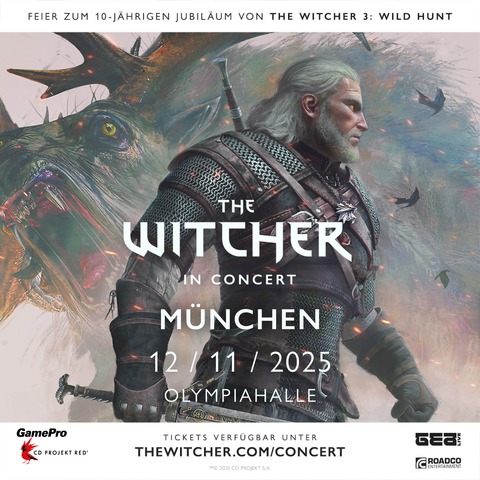The Witcher in Concert - 10 Jahre The Witcher 3: Wild Hunt - Mnchen - 12.11.2025 20:00