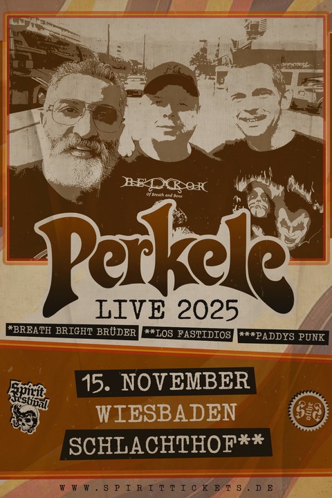 PERKELE / LOS FASTIDIOS - Live 2025 - Wiesbaden - 15.11.2025 19:00