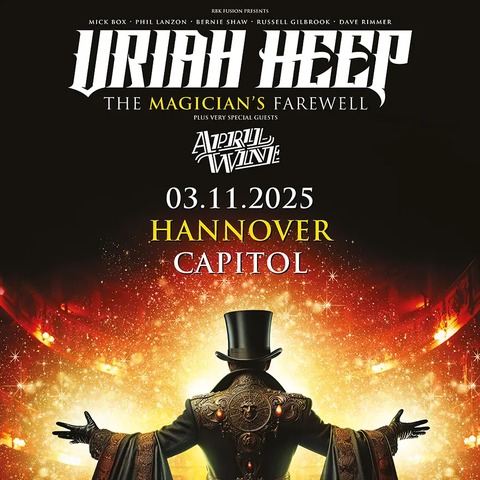 URIAH HEEP - THE MAGICIANS FAREWELL - Hannover - 03.11.2025 20:00