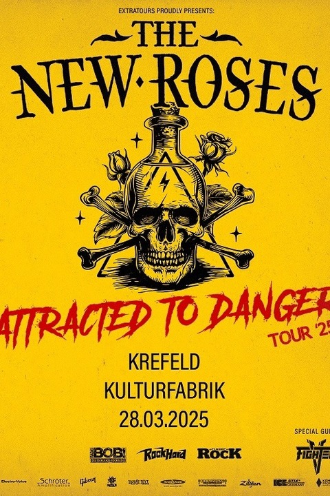 THE NEW ROSES - Attracted to Danger 2025 - Krefeld - 28.03.2025 19:00