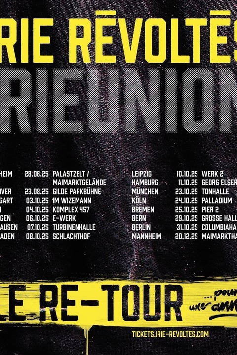 Irie Rvolts - Erlangen - 06.10.2025 20:00