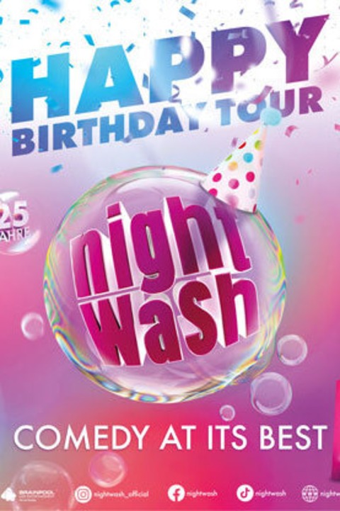 NightWash Live - Happy Birthday Tour 25 - Comedy at its best! - Jena - 27.05.2025 19:30