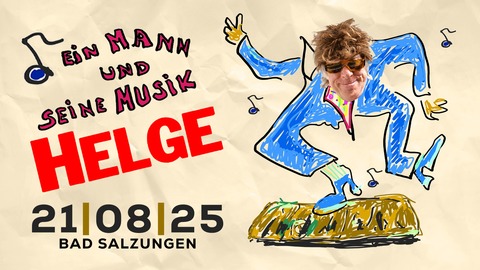 Helge Schneider & Band - Ein Mann und seine Musik - Tour 2025 - Bad Salzungen - 21.08.2025 20:00