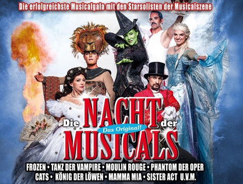 Die Nacht der Musicals - Die grten Musical-Hits aller Zeiten! - Bad Saulgau - 06.04.2025 20:00