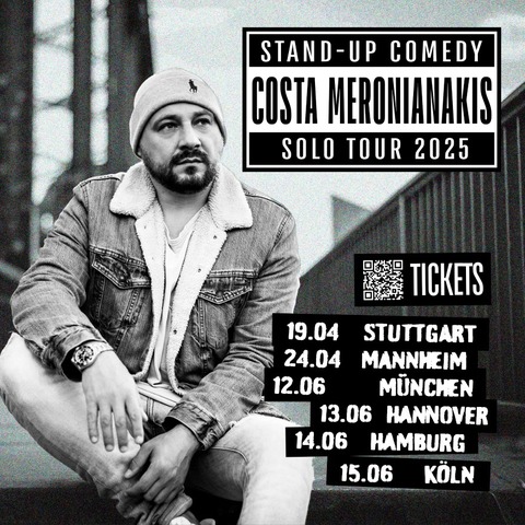 Costa Meronianakis - Solo Show - Hamburg - 14.06.2025 20:00