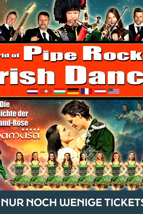 Cornamusa  Die Geschichte der Highland-Rose - World of Pipe Rock and Irish Dance - Freital - 07.03.2025 15:00