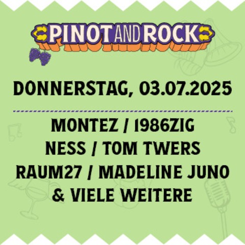 Montez bei Pinot and Rock 2025 - Breisach - 03.07.2025 15:00