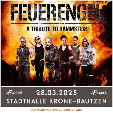 Feuerengel - A Tribute To Rammstein - + special guest - Bautzen - 28.03.2025 20:00