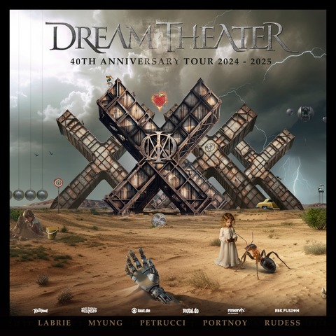 DREAM THEATER - 40th Anniversary Tour 2024-2025 - Hamburg - 14.07.2025 19:00