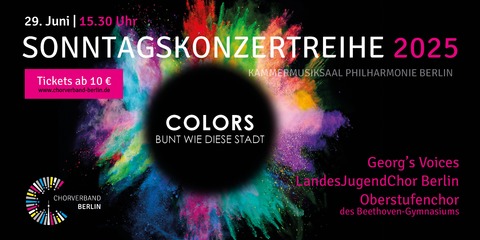 Colors - Bunt wie diese Stadt - Berlin - 29.06.2025 15:30