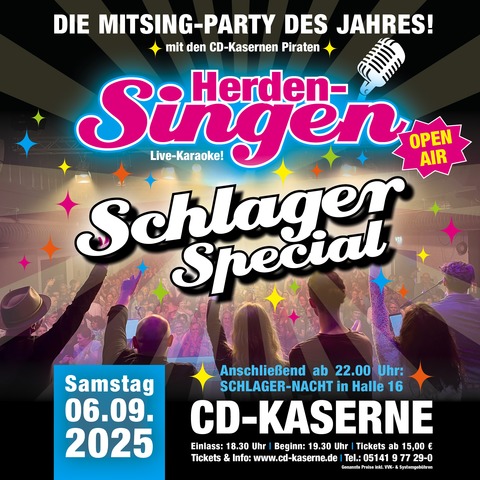 Herdensingen - Das Schlagerspezial - Celle - 06.09.2025 19:00