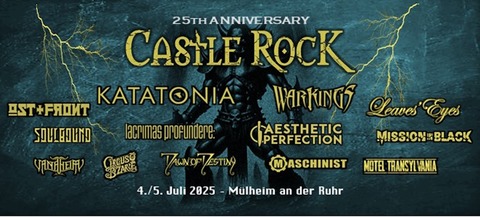 Castle Rock 2025 - Castle Rock 2025 - Tagesticket Samstag - Mlheim an der Ruhr - 05.07.2025 12:00