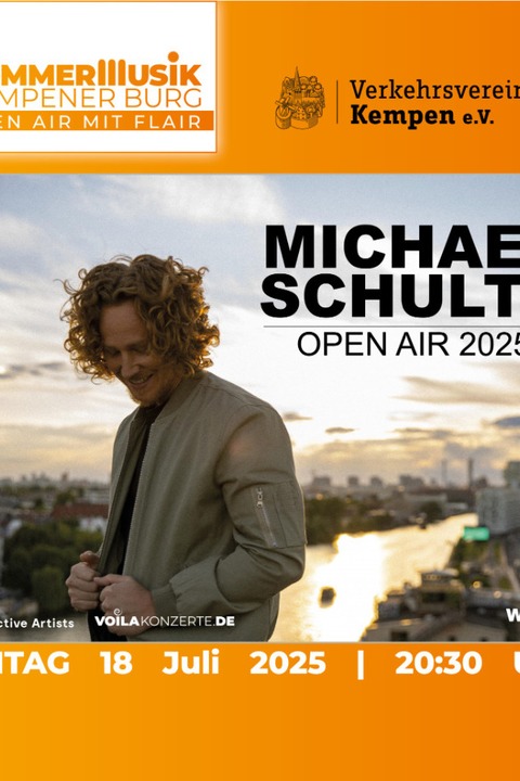 MICHAEL SCHULTE - Open Air 2025 - Kempen - 18.07.2025 20:30