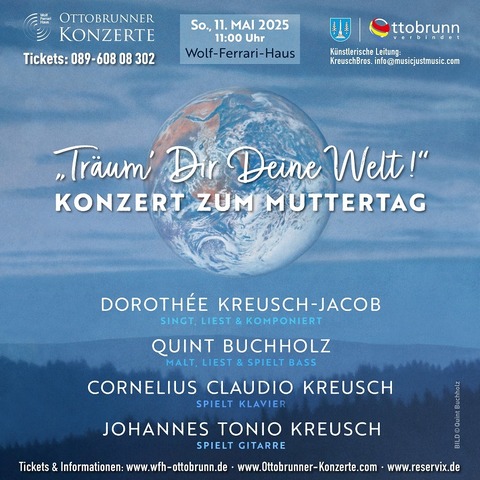 Trum Dir Deine Welt - Dorothe Kreusch-Jacob & Quint Buchholz - Ottobrunn - 11.05.2025 11:00