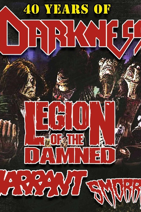 DARKNESS - 40 YEARS OF TRASH - Guests: Legion of the Damned, Warrant & Smorrah - Essen - 27.09.2025 18:00