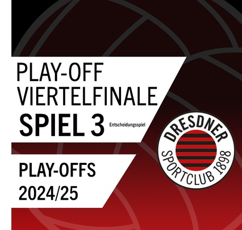 Bundesliga Play-offs 2024/25: Viertelfinale, Spiel 3 - Dresden - 02.04.2025 00:00