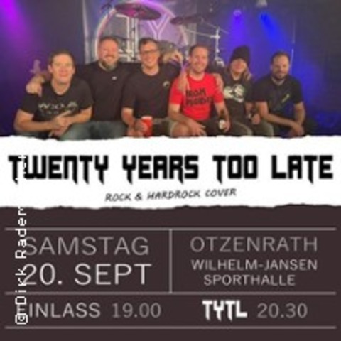 Twenty Years Too Late - JCHEN - 20.09.2025 19:00