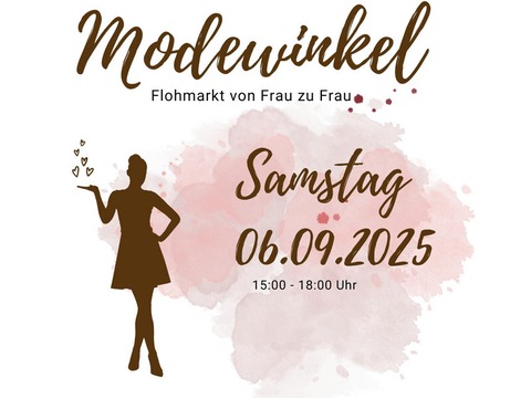 Modewinkel - Frauenflohmarkt von Frau zu Frau - Gifhorn - 06.09.2025 15:00