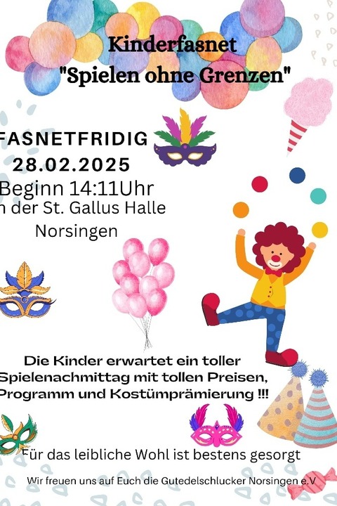 Kinderfasnet - Ehrenkirchen - 28.02.2025 14:11