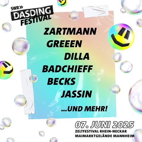 4. DASDING Festival 2025 - Mannheim - 07.06.2025 15:00