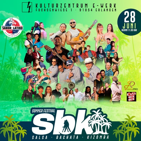 SBK-Sommerfestival - ABENDTICKET - Erlangen - 28.06.2025 22:00