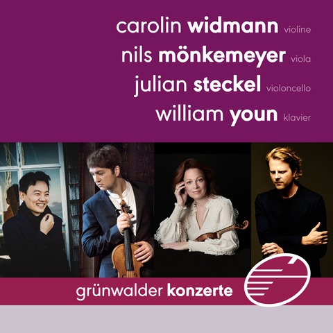 Carolin Widmann o Nils Mnkemeyer o Julian Steckel o William Youn - Grnwald - 19.09.2025 19:30