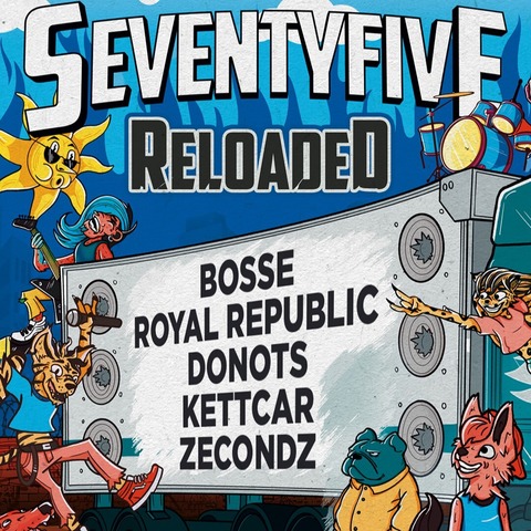 SEVENTYFIVE FESTIVAL OPEN AIR 2025 - BOSSE, Royal Republic, Donots, Kettcar, Zecondz - Nordhorn - 06.09.2025 16:00
