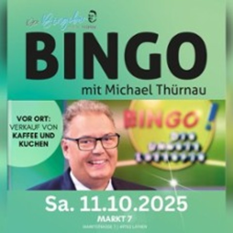 Bingo mit Michael Thrnau - LATHEN - 11.10.2025 15:00