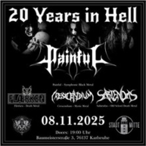 Painful 20 Years Anniversary Show - Karlsruhe - 08.11.2025 19:00