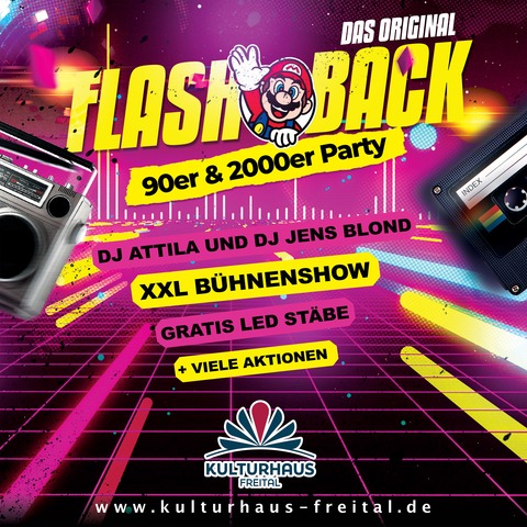 Flashback Party  mit DJ Attila - Freital - 08.11.2025 20:00
