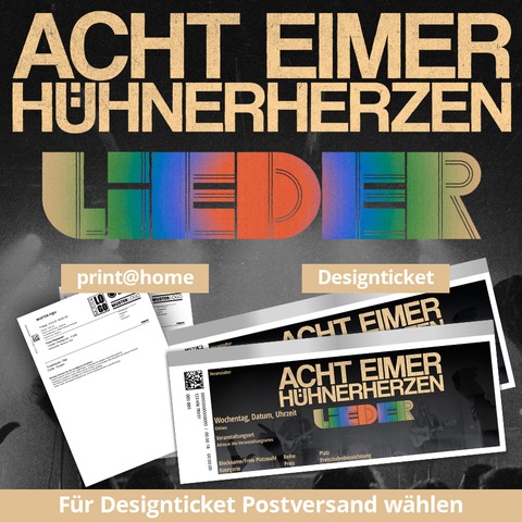 Acht Eimer Hhnerherzen - Hannover - 09.10.2025 20:00