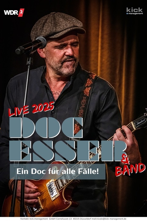 Doc Esser - Ein Doc fr alle Flle - Doc Esser & Band - Live on Stage - Ahlen - 19.09.2025 20:00