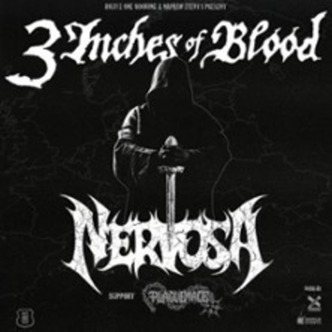 3 Inches Of Blood X Nervosa + Support - Weinheim - 16.06.2025 19:00