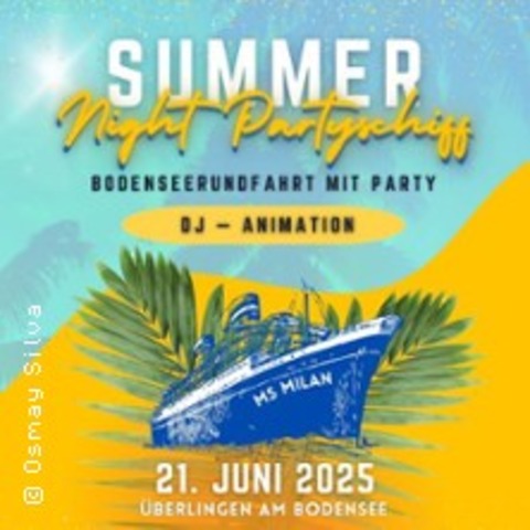 Summer Night Partyschiff - Ritmo Latino - berlingen - 21.06.2025 20:00