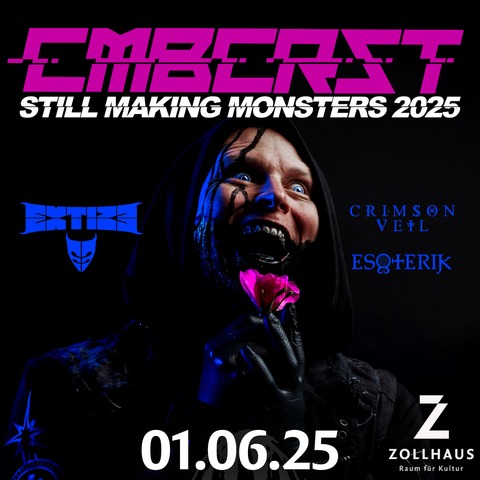 COMBICHRIST - + Extize // Crimson Veil // Esoterik - Leer - 01.06.2025 18:30