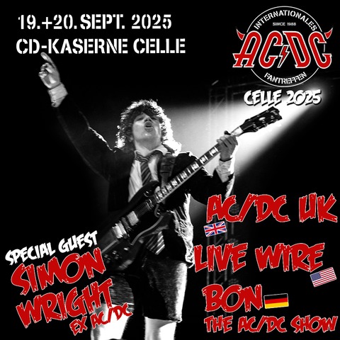 Internationales AC/DC-Fantreffen 2025 in Celle - Celle - 19.09.2025 18:00
