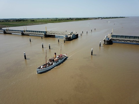 Emsfahrt Leer - Emden (Auenhafen) - Leer (Ostfriesland) - 24.07.2025 09:00