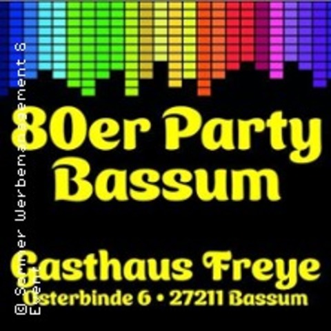 80er Party Bassum - BASSUM - 08.11.2025 19:00