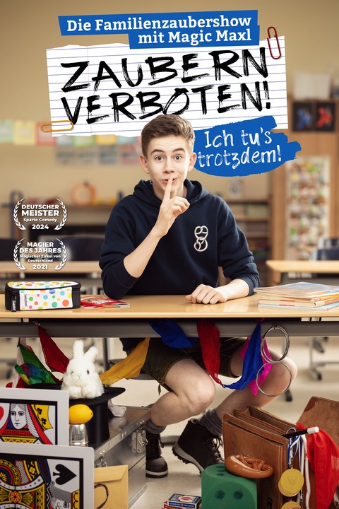 Magic Maxl - Zaubern verboten! Ich tus trotzdem. - Gunzenhausen - 24.01.2026 18:00