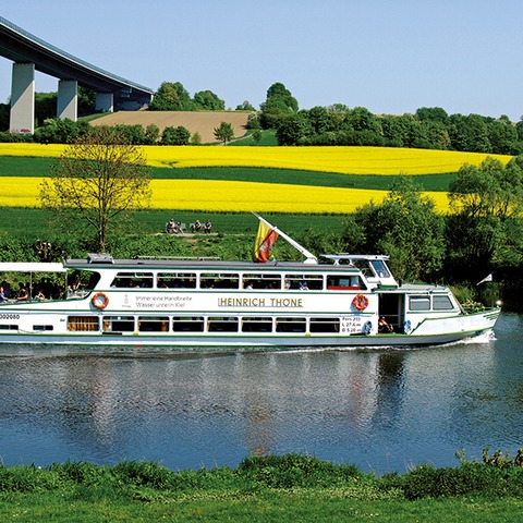 Ruhrtalfahrt - Tageskreuzfahrten 2025 - Sommerprogramm - Mlheim an der Ruhr - 21.09.2025 10:30