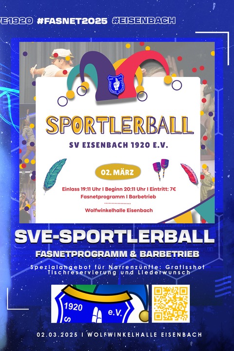 Sportlerball Sportverein Eisenbach - Eisenbach - 02.03.2025 19:11