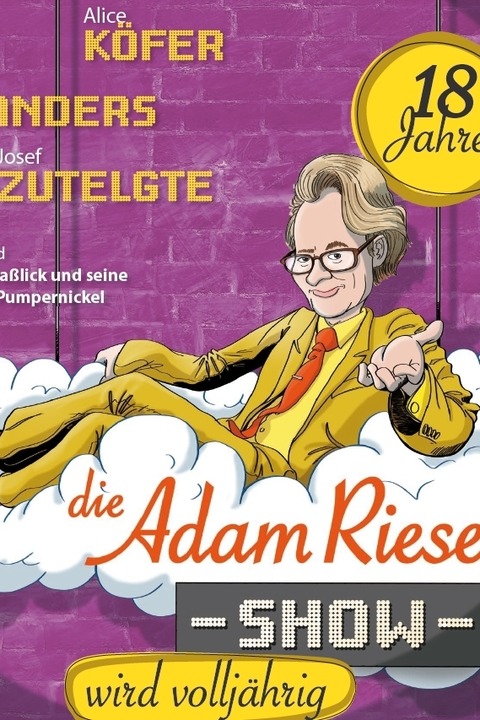 Die Adam Riese Show - Mnster - 01.06.2025 19:30